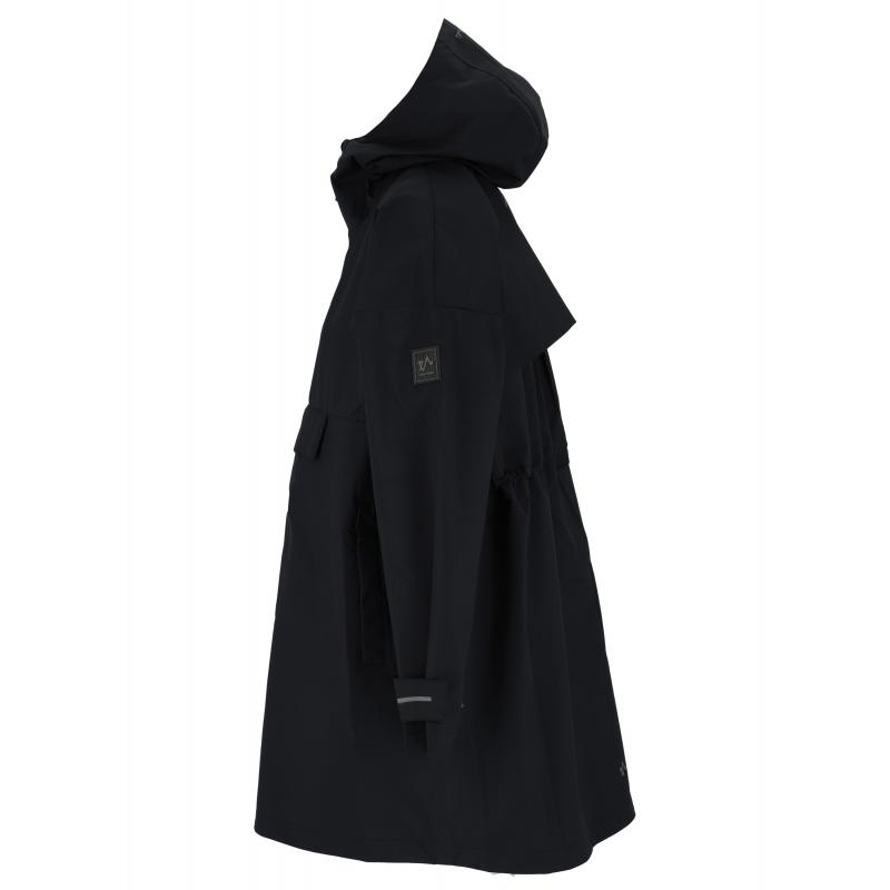 Twentyfour Twentyfour Mode 3l Poncho Dame Sort 12231 Gjertsen Sport 4