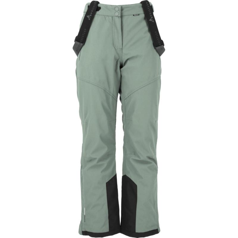 Whistler Drizzle Alpinbukse Junior Slate Grey W234094 Gjertsen Sport 1