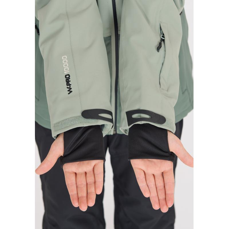 Whistler Drizzle Alpinjakke Junior Slate Grey W233297 Gjertsen Sport 3