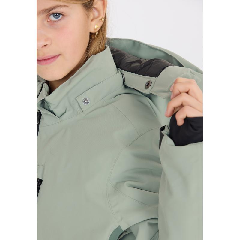 Whistler Drizzle Alpinjakke Junior Slate Grey W233297 Gjertsen Sport 4