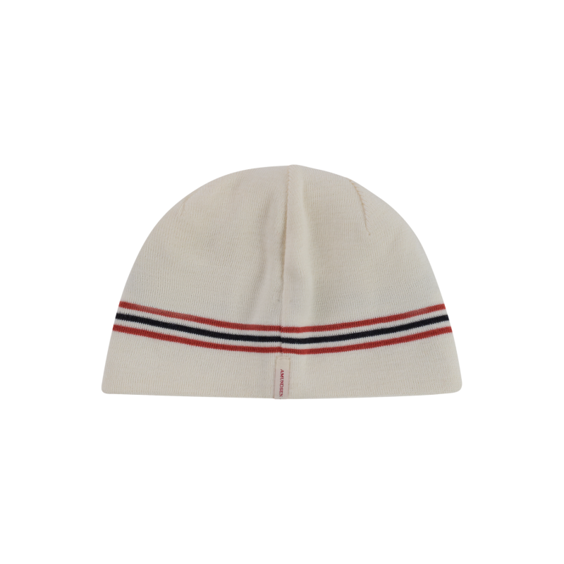 Amundsen Sport Amundsen 5Mila Lines Beanie Hvit uha22.1 Gjertsen Sport 5