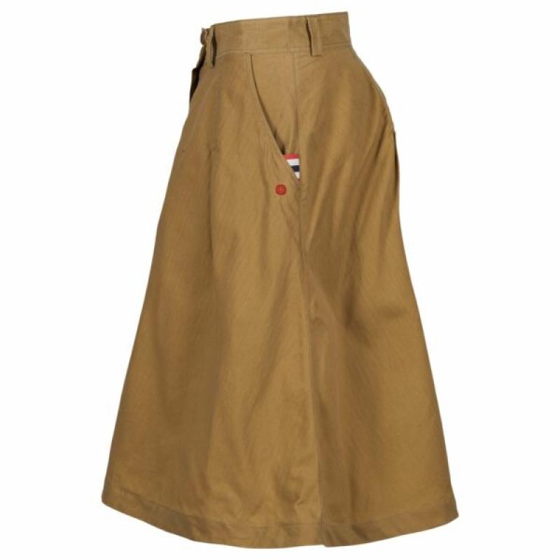 Amundsen Sport Amundsen Boulder Skirt Dame Khaki wsk01.1 Gjertsen Sport 11