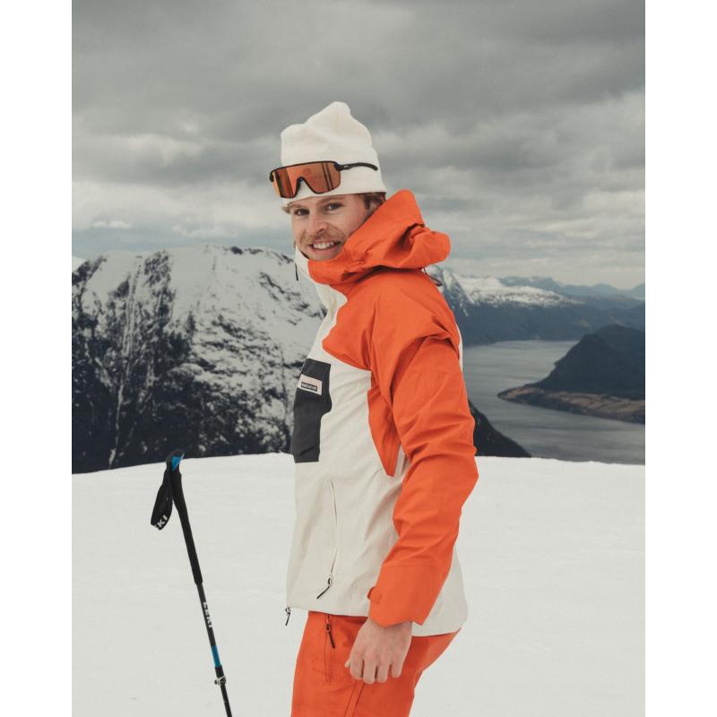 Amundsen Sport Amundsen Mountain Airy Skalljakke Herre Hvit-Rød mja70.1 Gjertsen Sport 4