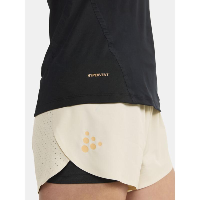 Craft Craft Pro Hypervent Tee 2 W Sort 1914598 Gjertsen Sport 25