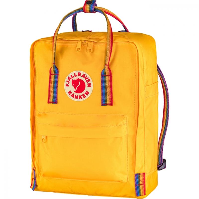 Fjällräven Fjällräven Kånken Rainbow Gul F23620 Gjertsen Sport 7