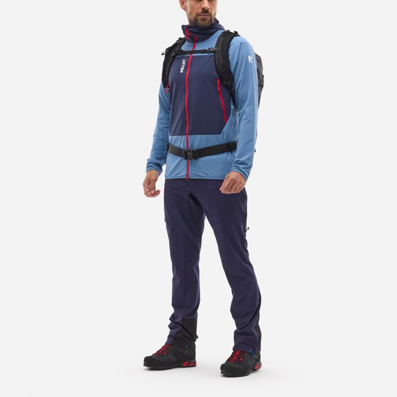Millet Millet Fusion SCS Softshelljakke Herre Blå MIV9394 Gjertsen Sport 10
