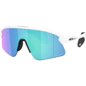 Oakley Oakley Stunt Devil Matte hvite-Prizm safirglass Solbrille Gjertsen Sport 1