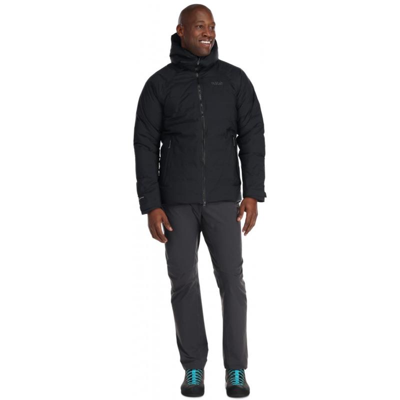Rab Rab Valiance Jacket Herre Black QDB-49 Gjertsen Sport 16