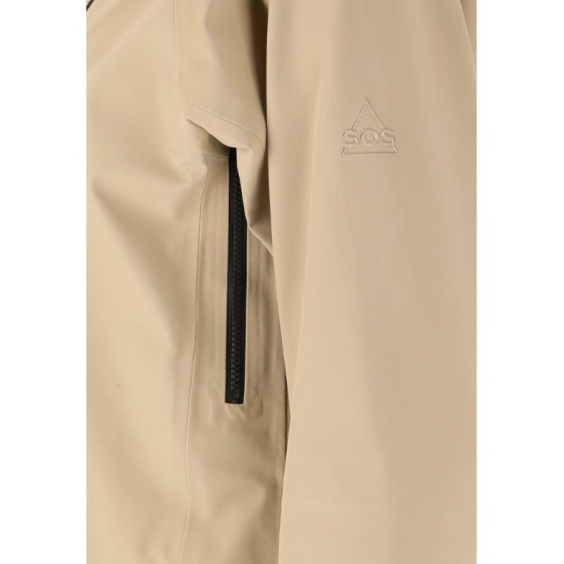 SOS SOS Lipno W Shell Jakke Hvit Dame sos233014 Gjertsen Sport 12