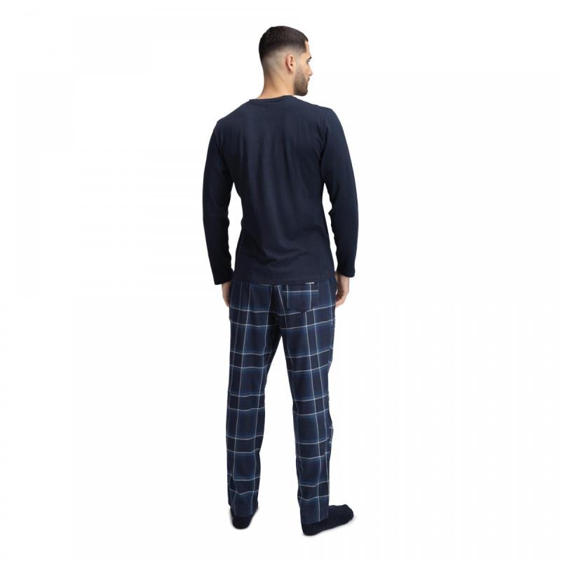 Tufte Tufte Pyjamas Sett Herre Dark DenimM Owl 6009 Gjertsen Sport 19