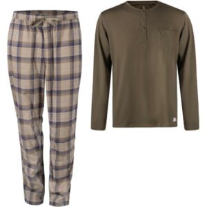 Tufte Tufte Wear Owl Pyjamas Set Herre Oliven 6009 Gjertsen Sport 1
