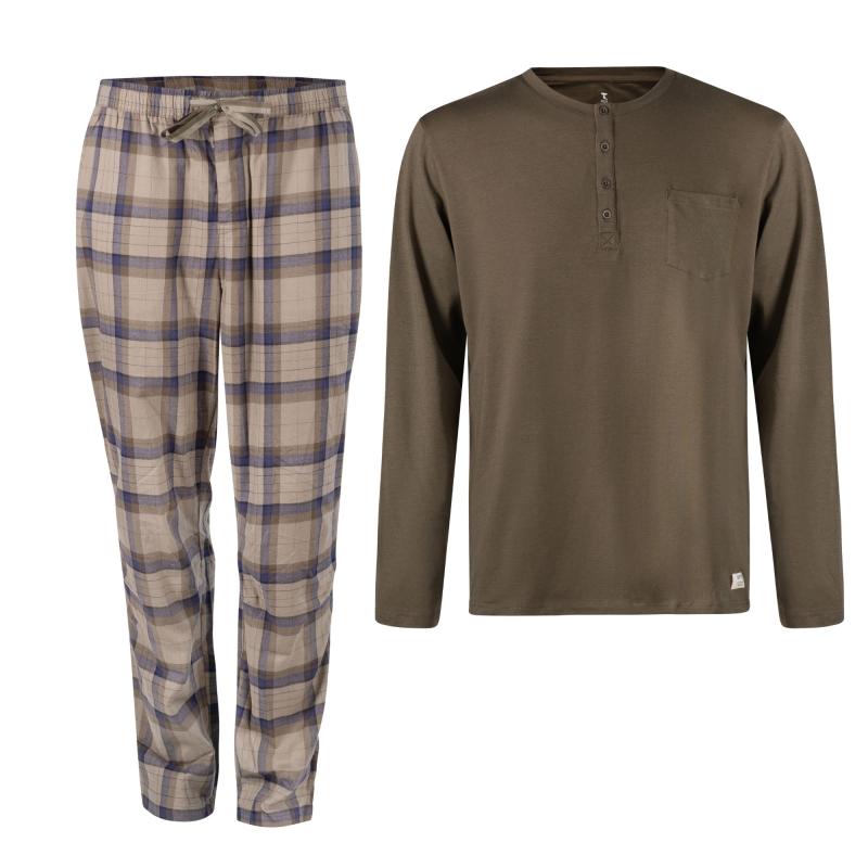 Tufte Tufte Wear Owl Pyjamas Set Herre Oliven 6009 Gjertsen Sport 9