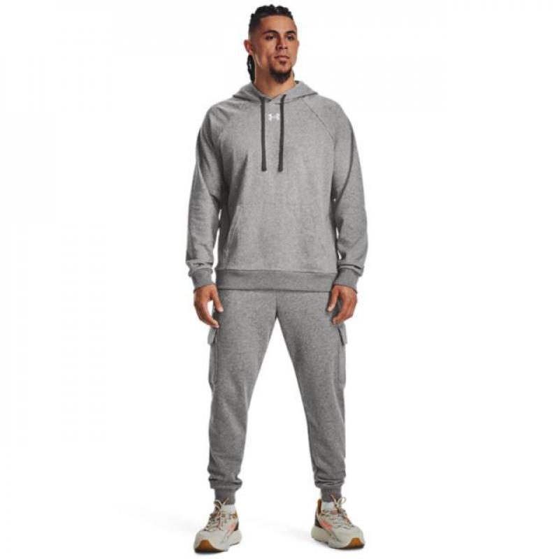 Under Armor Under Armour Ua Rival Fleece Hoodie Grå 1379757 Gjertsen Sport 10