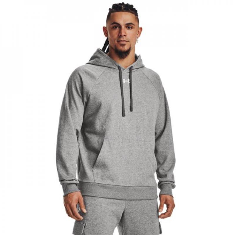 Under Armor Under Armour Ua Rival Fleece Hoodie Grå 1379757 Gjertsen Sport 9