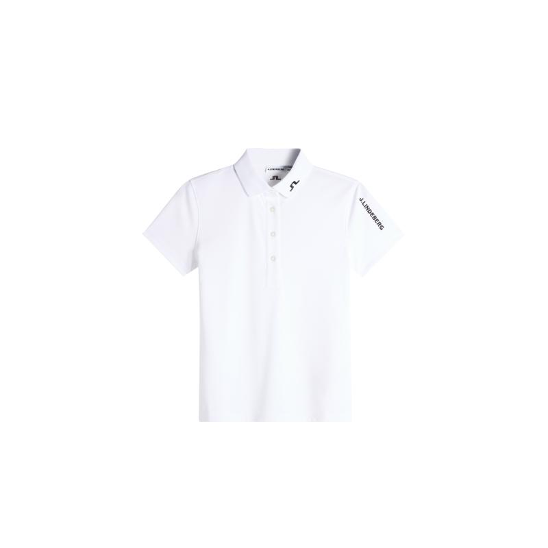 J.Lindeberg Tour Tech Polo Dame Hvit