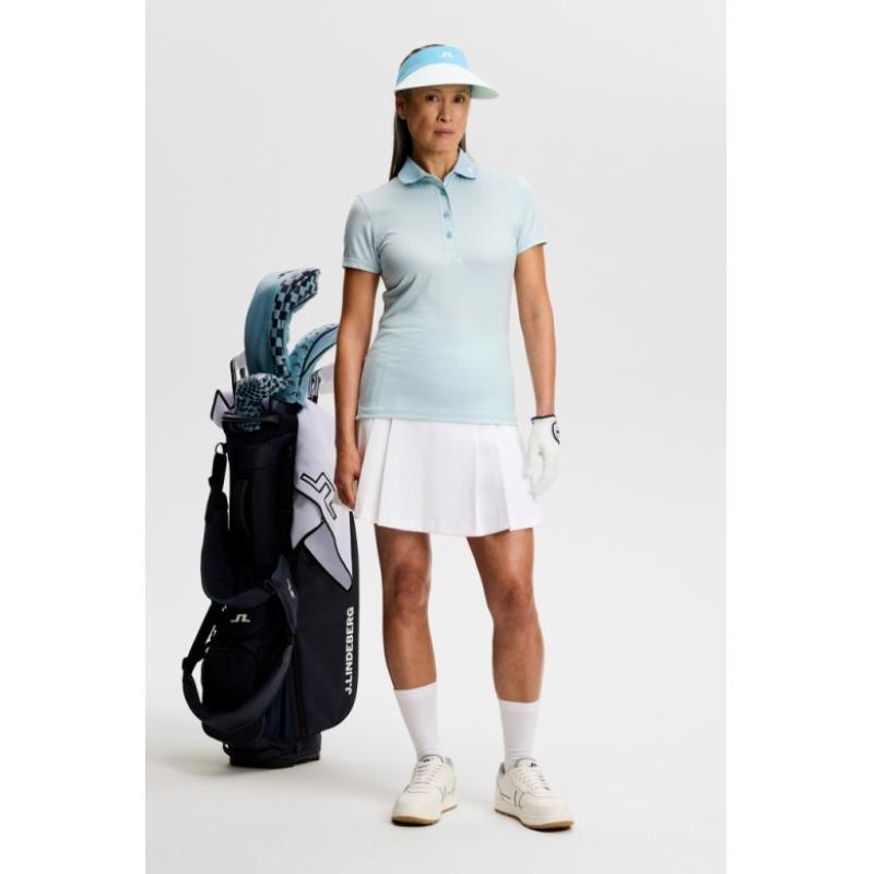 J.Lindeberg J.Lindeberg Tour Tech Print Polo Dame gwjt14815 Gjertsen Sport 5