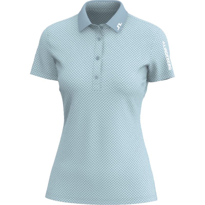 J.Lindeberg J.Lindeberg Tour Tech Print Polo Dame gwjt14815 Gjertsen Sport 7
