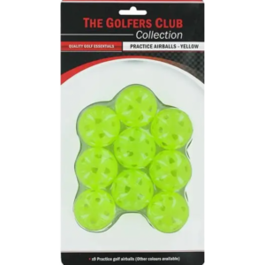 Airstream Yellow Ball 9 Golf Treningsball Gjertsen Sport 1