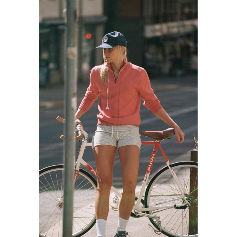 Amundsen Sport Amundsen 4Incher Chukka Shorts Dame Hvit-Blå wss88.1 Gjertsen Sport 5