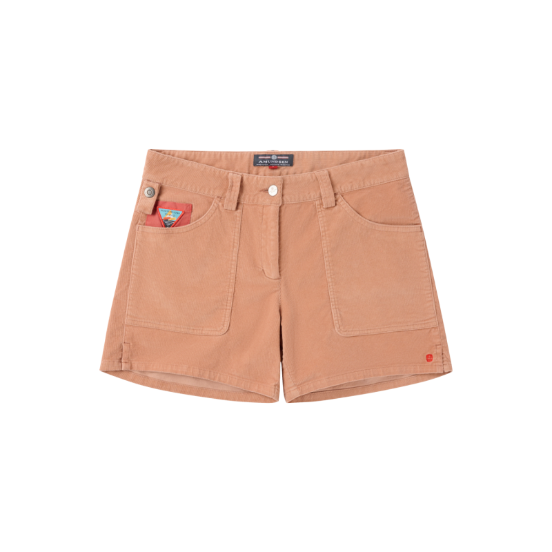Amundsen Sport Amundsen 5Incher Concord G.Dyed Shorts Dame Aprikos wss60.1 Gjertsen Sport 1