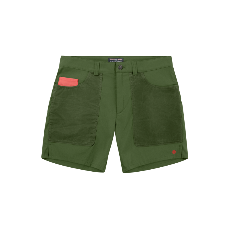 Amundsen Sport Amundsen 7Incher Field Shorts Herre Faded Green mss53.2. Gjertsen Sport 1
