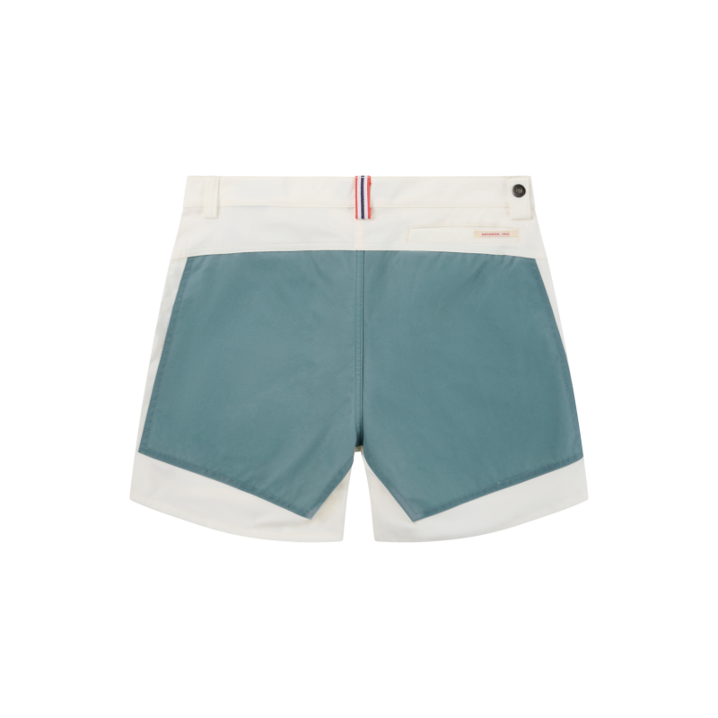 Amundsen Sport Amundsen 7Incher Field Shorts Herre Hvit-Stormy Blue mss53.2.010 Gjertsen Sport 2