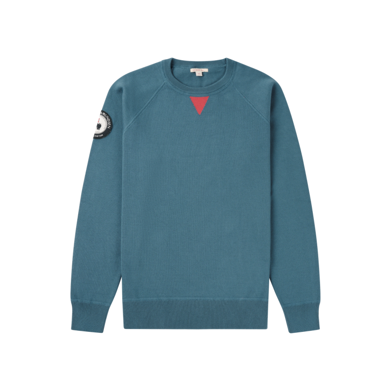 Amundsen Sport Amundsen Lascar Crew Neck Herre Faded Blue msw43.1 Gjertsen Sport 2