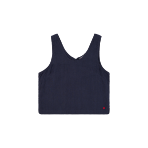 Amundsen Sport Amundsen Safari Linen Top Dame Faded Navy wsh68.2 Gjertsen Sport 1