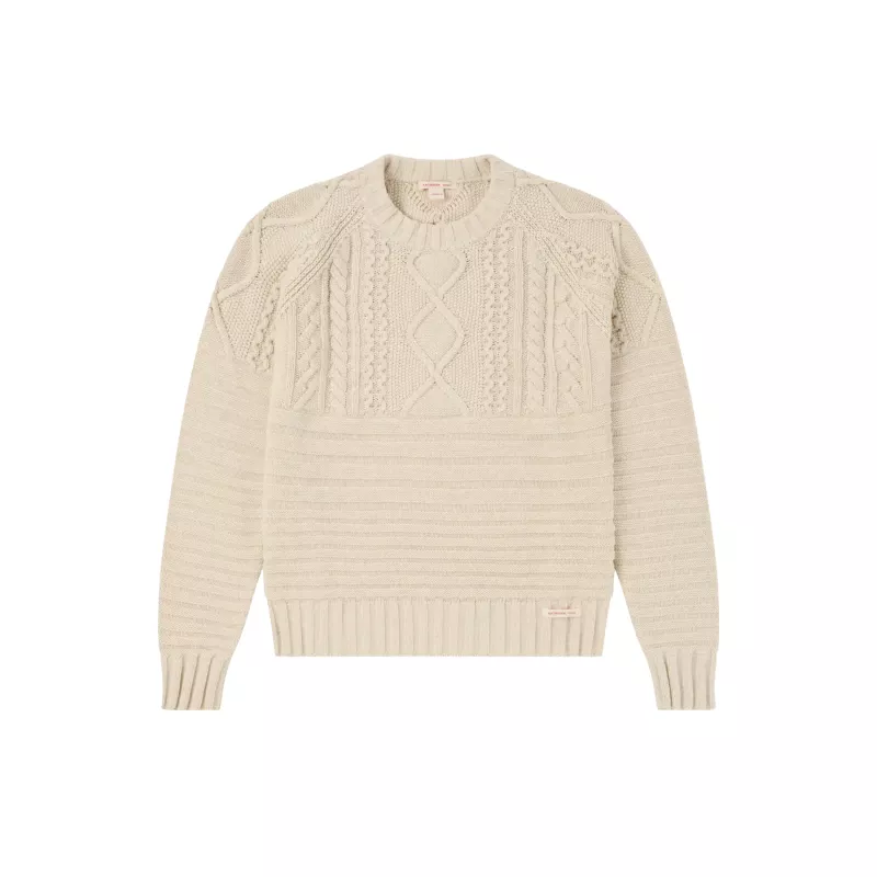 Amundsen Sport Amundsen Old Salt Sweater Dame Hvit