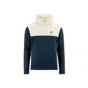 YMR YMR Åsunden Half Zip Hoodie Herre Navy-Offwhite Gjertsen Sport 1