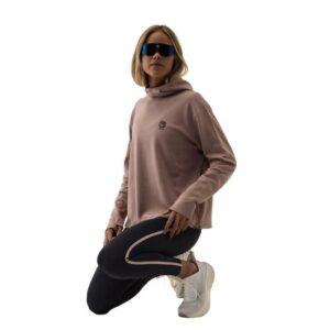YMR YMR Åsunden Lds Hoodie Dame Retro Pink Gjertsen Sport 1
