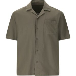 NOU NOU Dalan Linen S-S Shirt Herre Smoky NOU261739 Gjertsen Sport 1